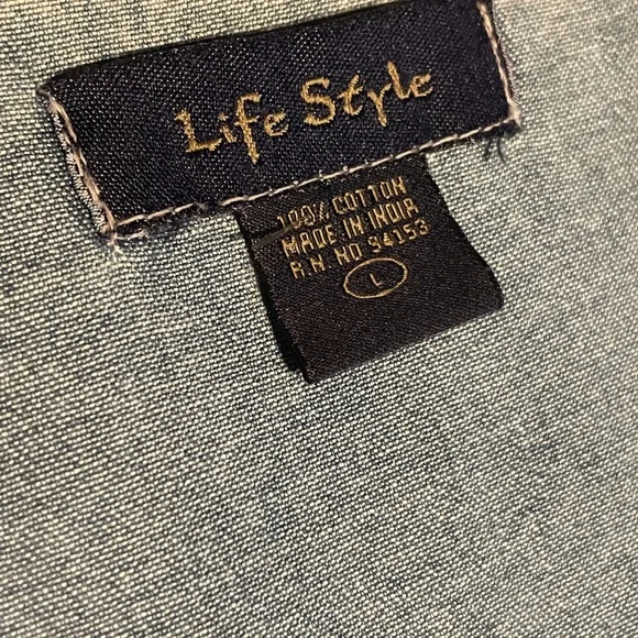 Vintage Denim Vest - Picture 5 of 7